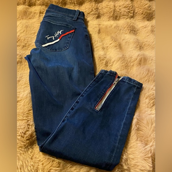 TommyHilfiger high rise skinny jeans size 0 - Picture 1 of 8